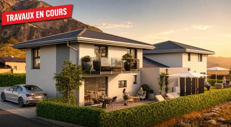 Villa individuelle 4,5 pièces avec jardin – Chantier en cours (1)