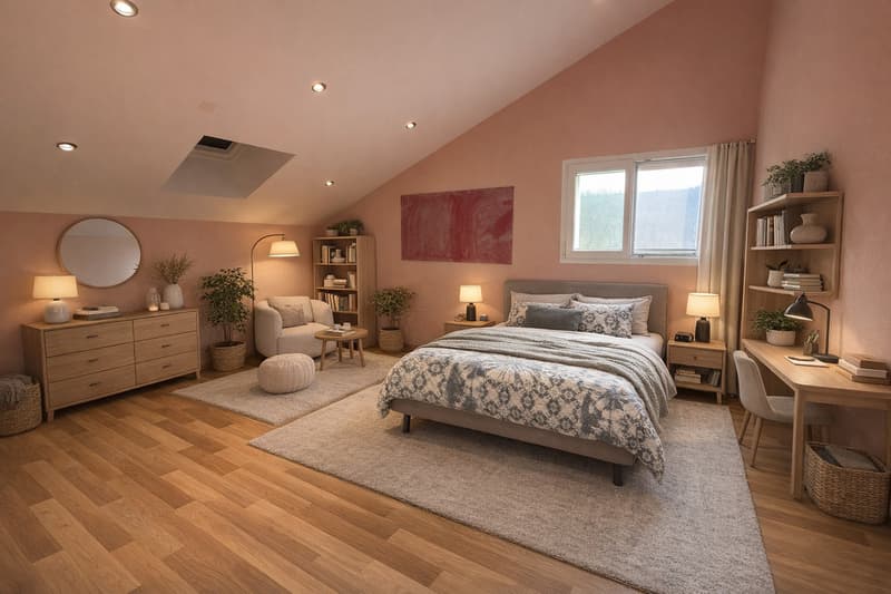 Chambre étage avec dressing étage