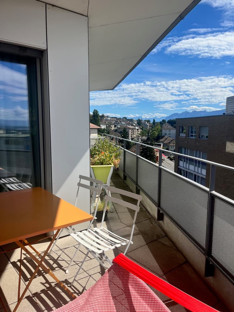 Prilly, magnifique appartement de 4.5 pièces au dernier étage - vue Léman et Alpes (2)