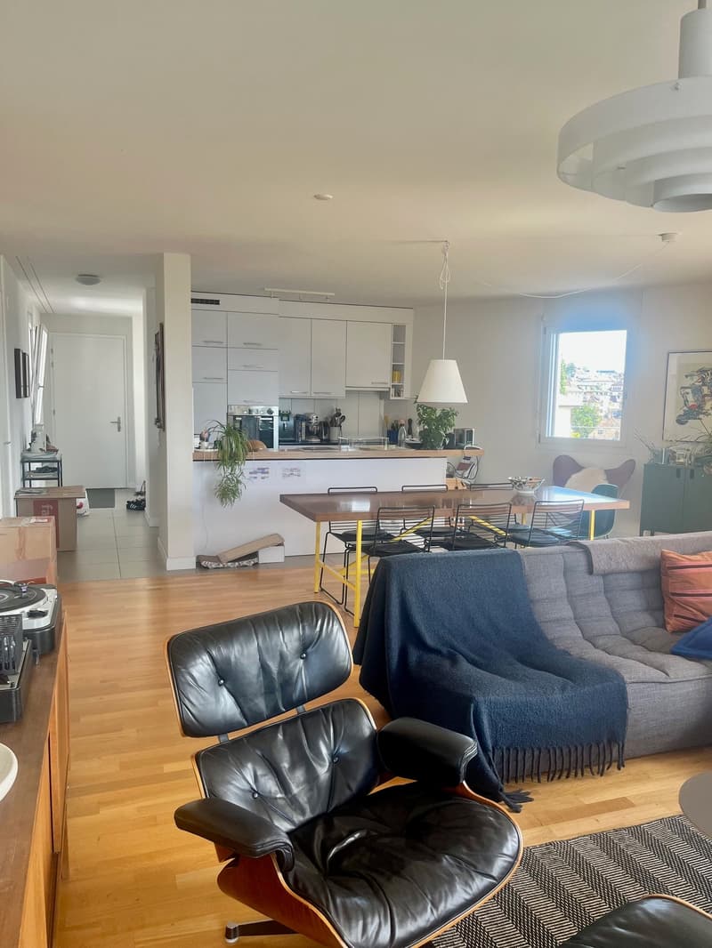 Prilly, magnifique appartement de 4.5 pièces au dernier étage - vue Léman et Alpes (4)