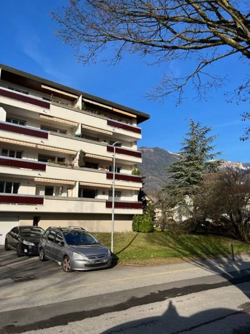 Bel appartement de 3.5 vue dégagée sur les Alpes (12)