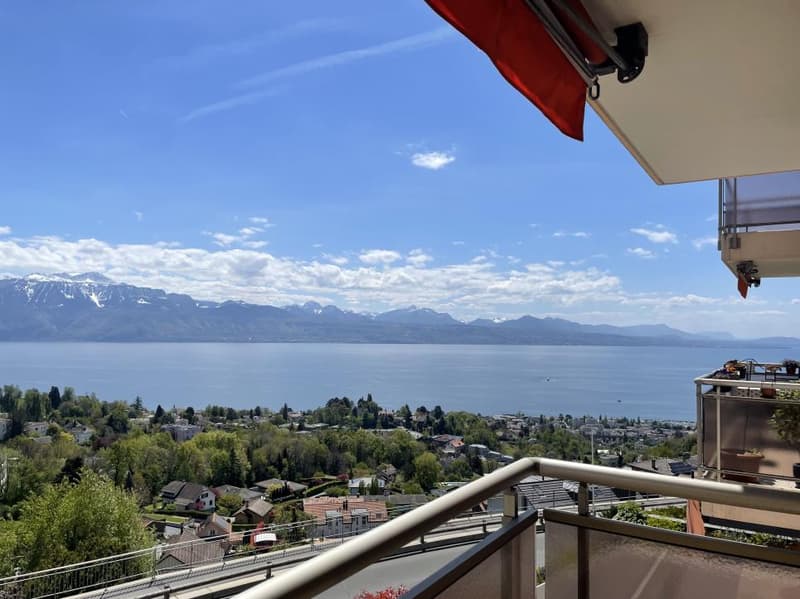Magnifique appartement de 5.5 pces avec vue sur le lac et les Alpes (2)