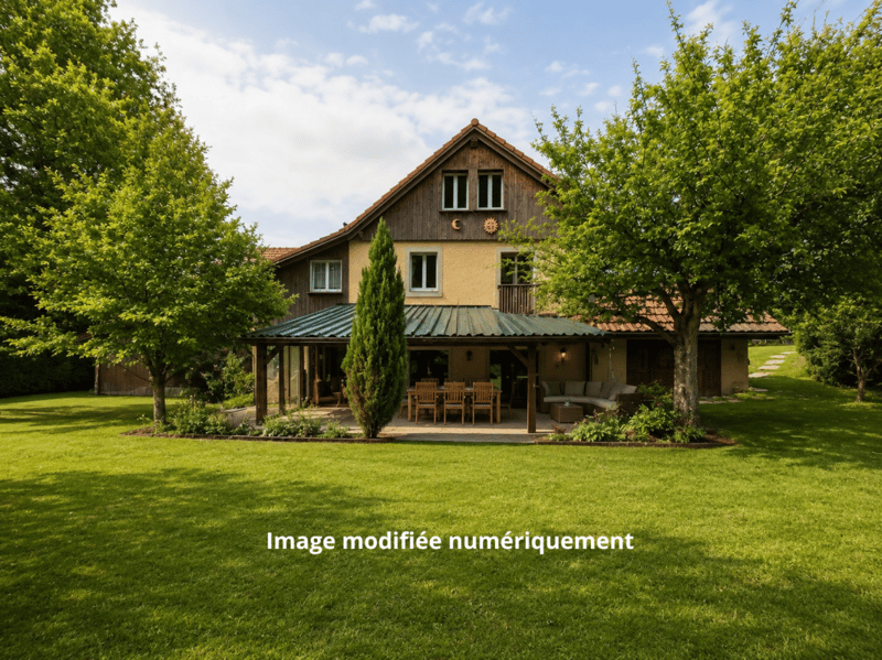 Character house with workshop, double garage and numerous parking spaces (1)
