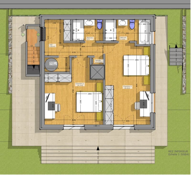High-tech chalet in Ovronnaz/VS as a primary residence (2)