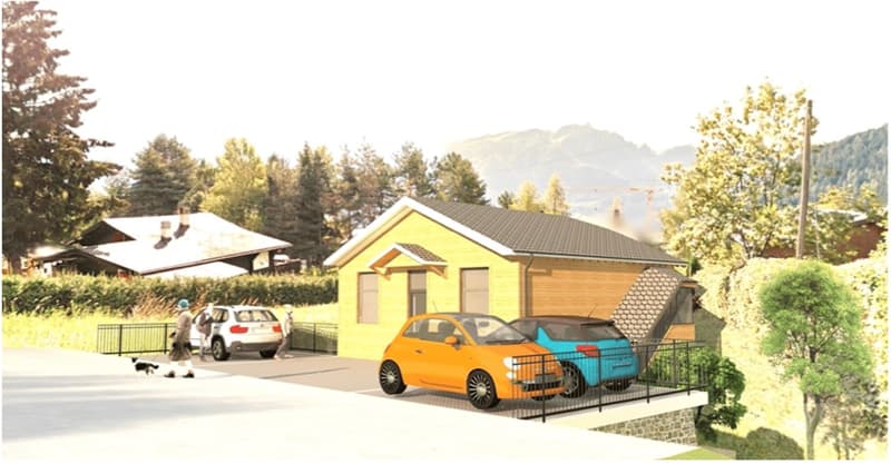 High-tech chalet in Ovronnaz/VS as a primary residence (1)