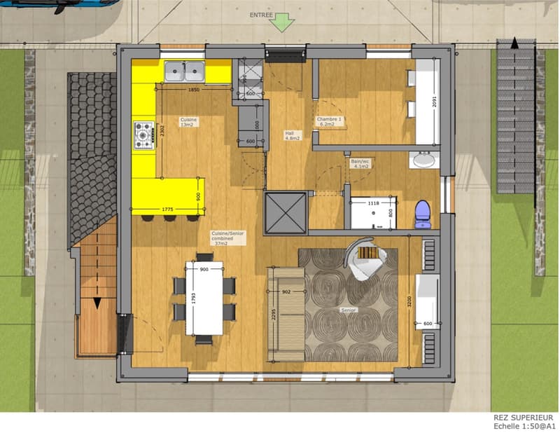 High-tech chalet in Ovronnaz/VS as a primary residence (3)