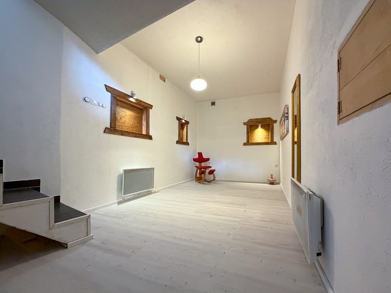 Appartement complètement atypique dans un chalet ancien à Ayent-Luc / Valais (9)