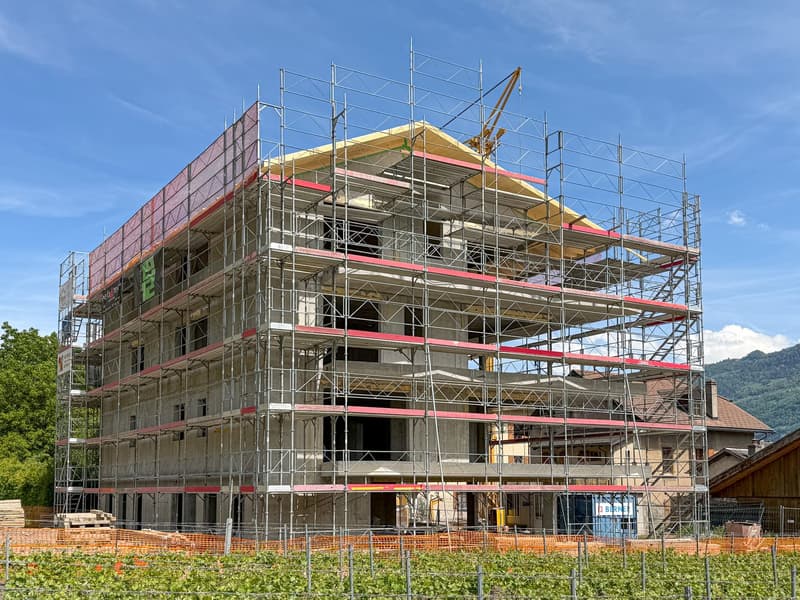 Superbe appartement de 3.5 pièces neuf idéalement situé à Leytron/VS (1)