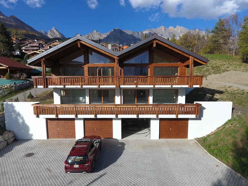 A saisir : Splendide appartement de 3.5 pièces, terrasse sud & pelouse, à Ovronnaz/VS (1)