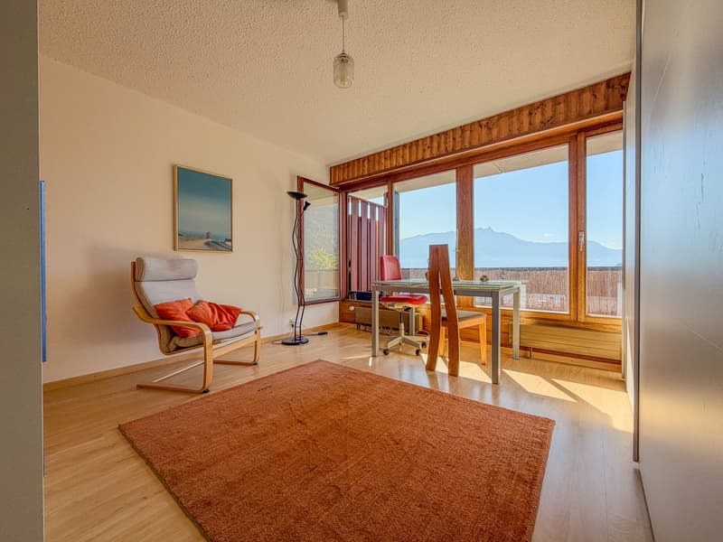 Charmant appartement de 3.5 pièces, cosy, lumineux, orienté plein sud à Ovronnaz (5)