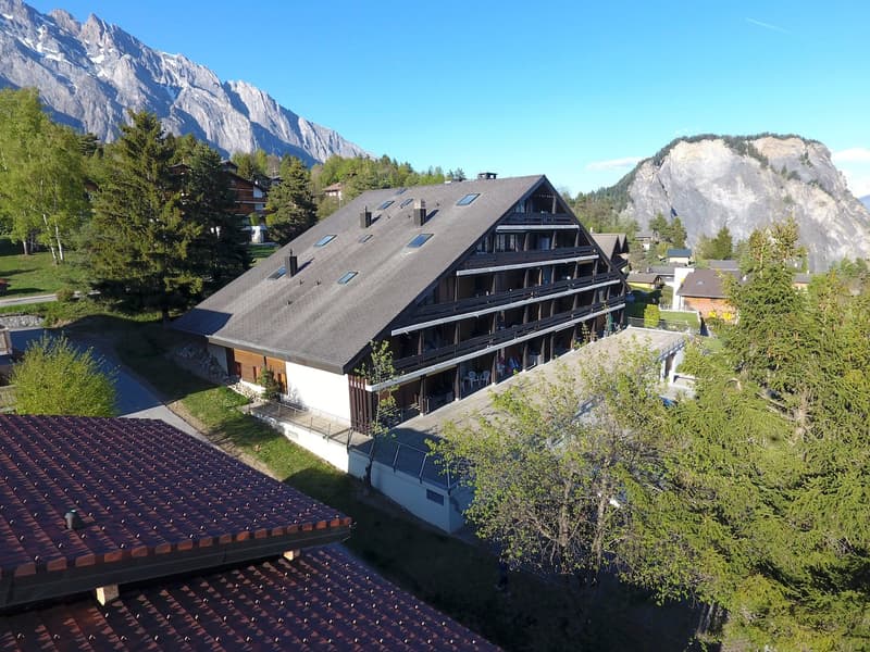 Charming 3.5-room apartment, cozy, bright, south-facing in Ovronnaz (13)
