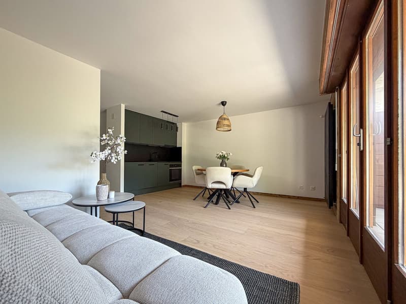 Appartamento 2.5 locali ristrutturato con grande terrazza sud e ovest a Ovronnaz/VS (2)