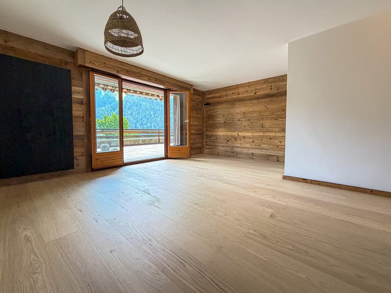 Apartment 2.5 rooms renovated with large south and west terrace in Ovronnaz/VS (2)