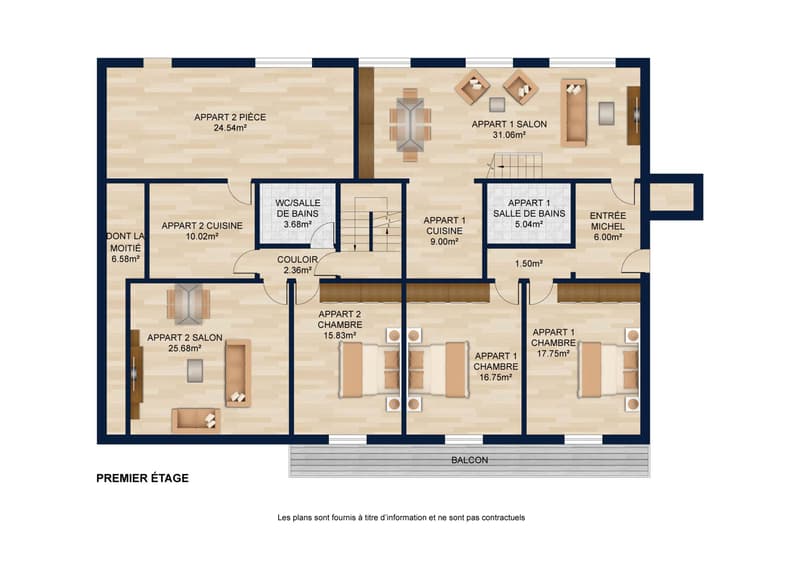 Chalet composé de deux appartements et un commerce (13)