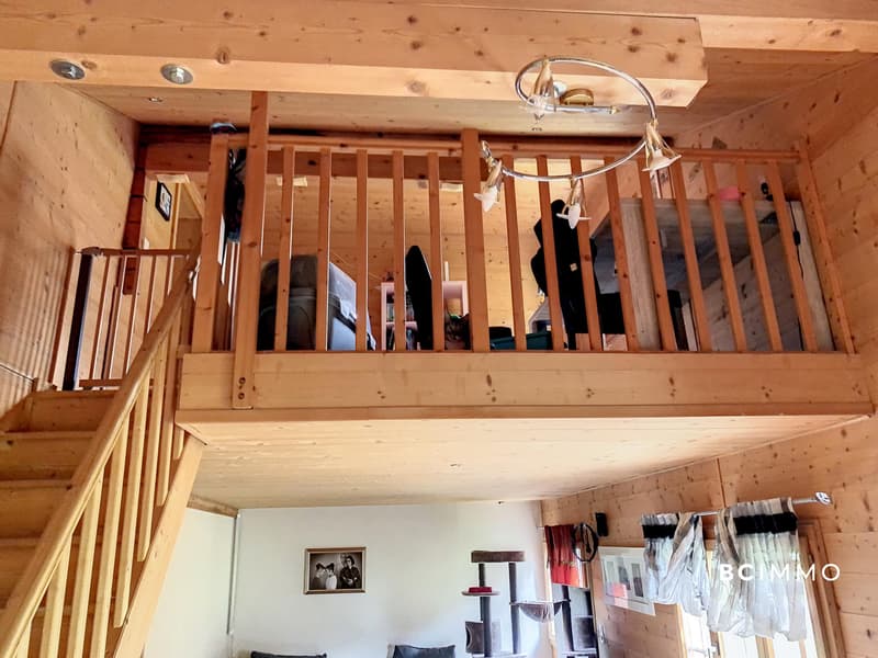 Chalet composé de deux appartements et un commerce (9)