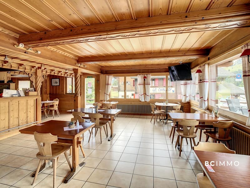 Chalet composé de deux appartements et un commerce (5)