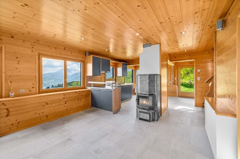 Chalet avec Vue panoramique - Lac et montagnes (3)