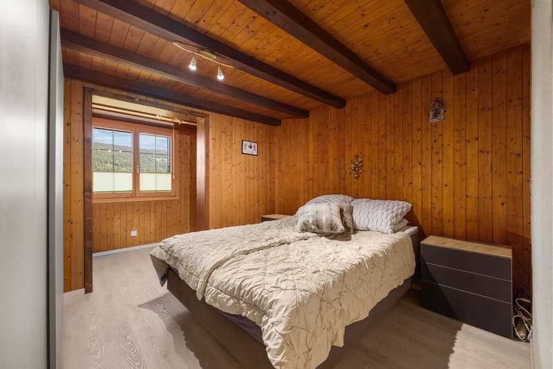 Chambre avec salle de bains en suite rez-sup