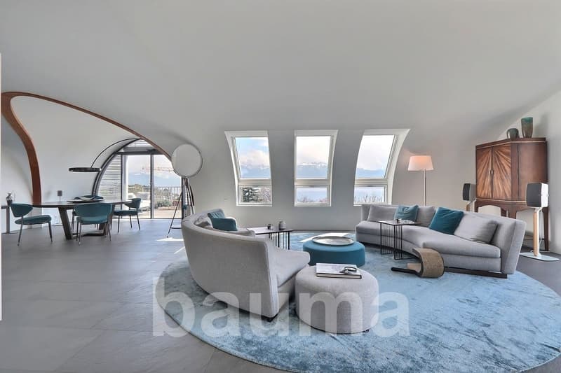 Appartement en combles avec 4 chambres à coucher et vue panoramique (3)
