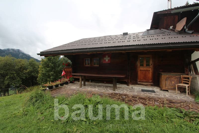 Chalet d'alpage situé au Croquolet (4)
