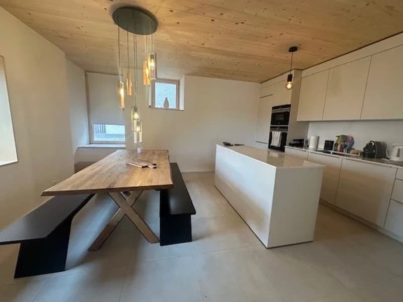 Superbo appartamento di 4.5 locali in duplex situato in un edificio completamente ristrutturato (1)