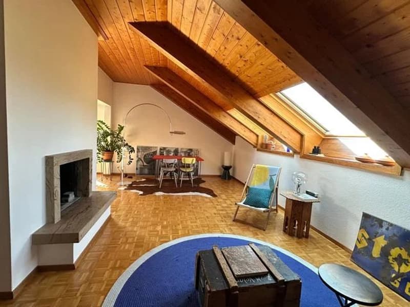 Appartement de 2.5 pièces mansardé au 1er étage (2)