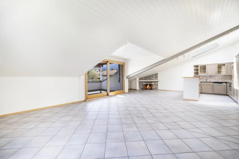 Large and charming 3.5-room apartment on the top floor (2)