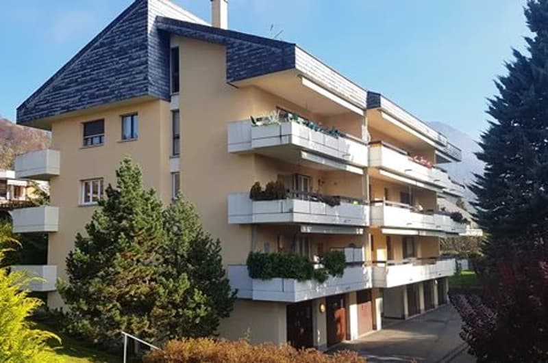 Appartement lumineux de 2,5 pièces d'env. 56 m2, orienté plein Sud, au dernier étage avec ascenseur et garage box en option. (11)