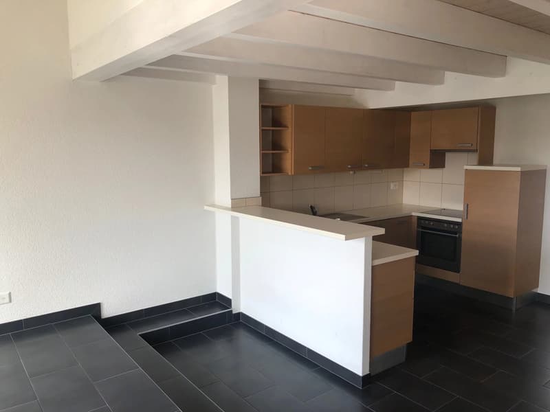 Appartement de 3,5 pièces en duplex au 4ème étage avec balcon (1)