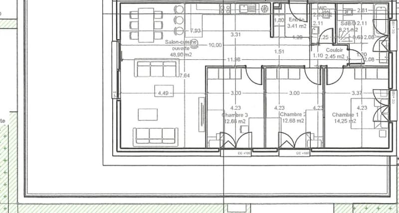 Nouvelle construction proposant des appartements de 4,5 pièces. (3)