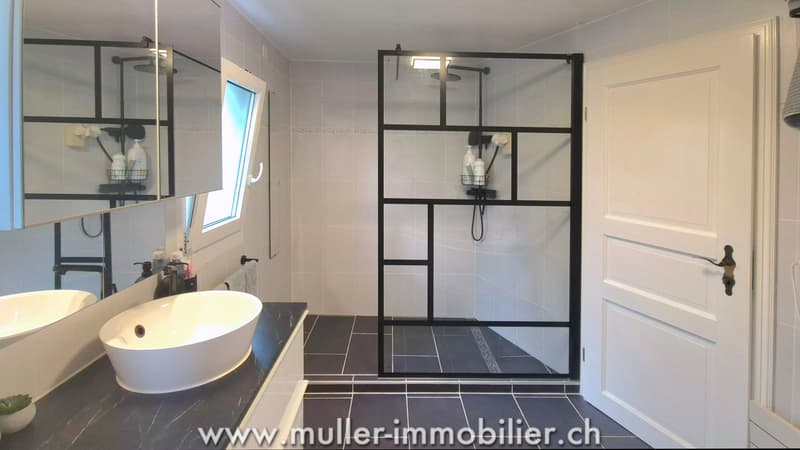Appartement rénové avec jardin dans un ancien moulin, à Carrouge VD (6)