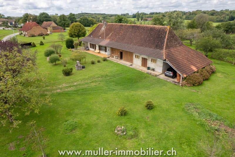 Farm with outbuildings and 3 hectares, near Louhans in France (2)