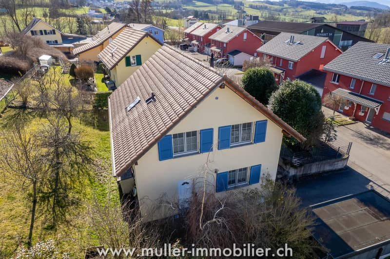 Bellissima villa individuale con giardino a Ursy (11)