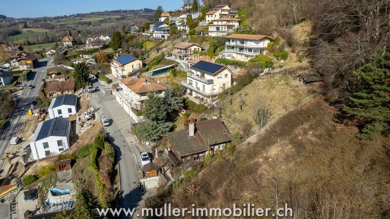 Chalet avec vue exceptionnelle sur parcelle constructible à Grandvaux (4)
