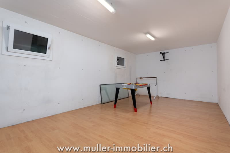 Zweifamilienhaus mit großem Grundstück und superber Aussicht in Ollon (10)