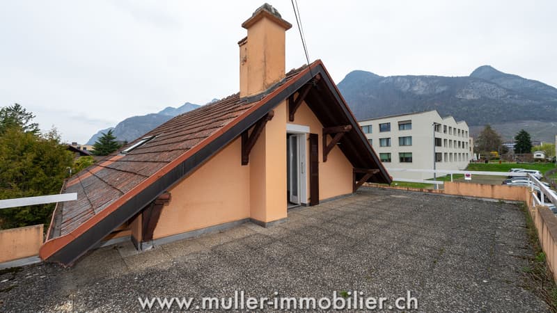 Charming villa with garden in the Sous-gare district of Aigle (10)