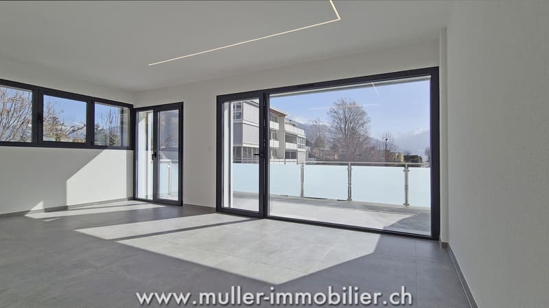 New duplex apartment with a splendid view near Sion (5)