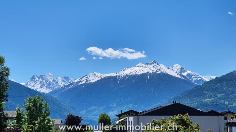 New duplex apartment with a splendid view near Sion (12)