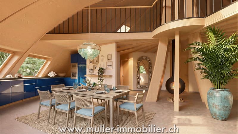 Casa Domespace in vendita, a 10 minuti da Romont (2)