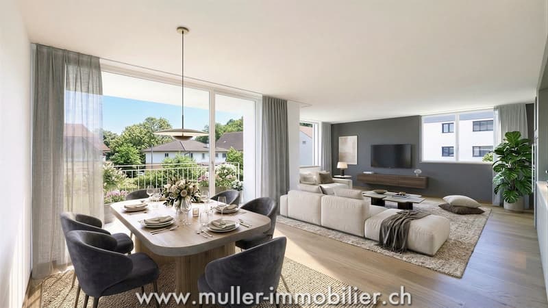 Beautiful family apartment with balcony (2)