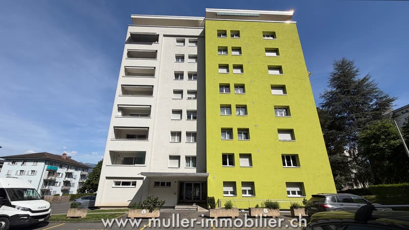 Apartment 3.5 rooms renovated with balcony in Monthey (1)
