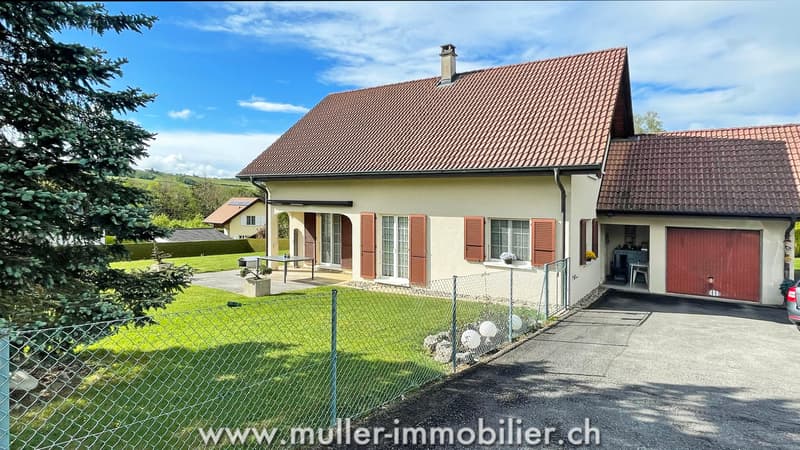 Beautiful villa in viager occupied without rent, in Châtillens (1)