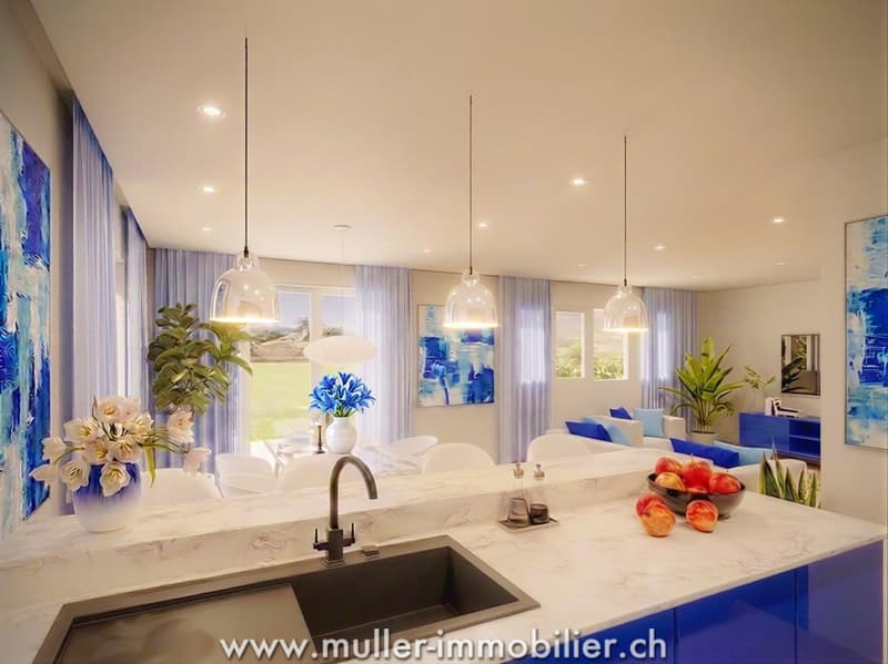 Villa mit Panoramablick in Aigle (3)