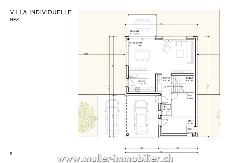 Detached villa with panoramic view in Aigle (7)