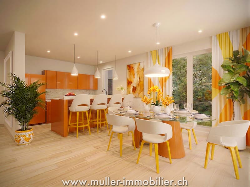 Detached villa with panoramic view in Aigle (3)