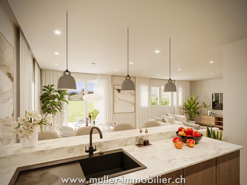 Detached villa with panoramic view in Aigle (5)