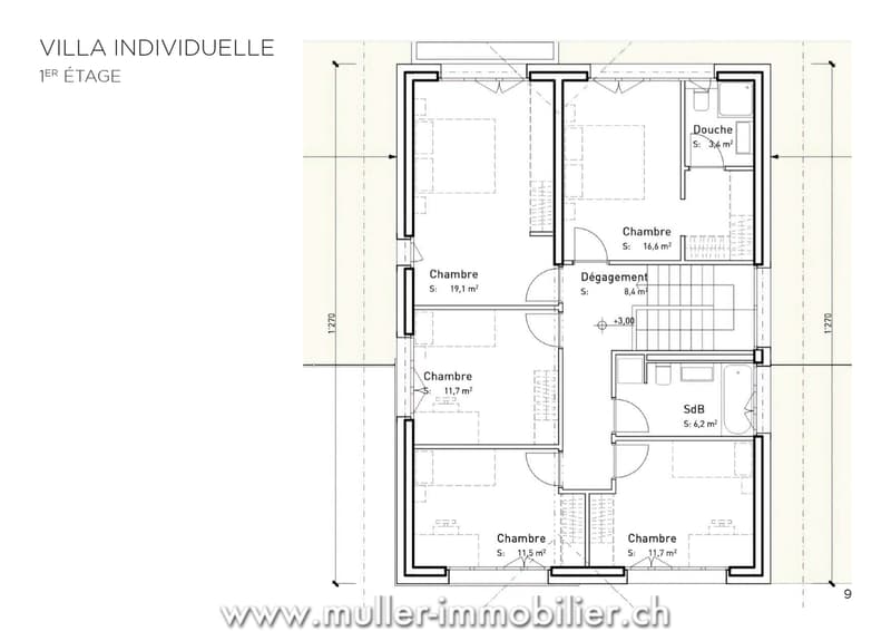 Detached villa with panoramic view in Aigle (8)