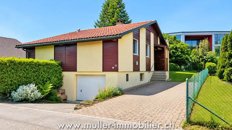Charming individual villa 5 minutes walk from Lake Morat in Salavaux (12)