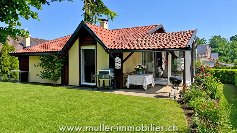 Charming individual villa 5 minutes walk from Lake Morat in Salavaux (1)