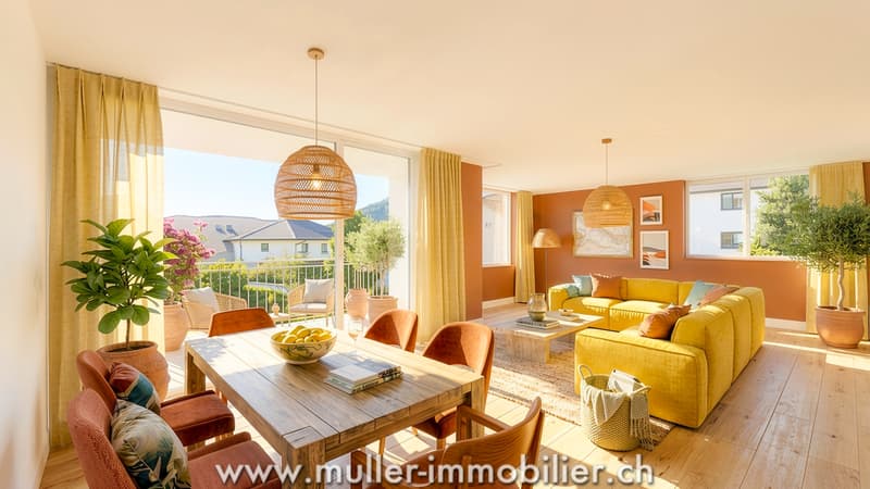 Beautiful family apartment with balcony (2)